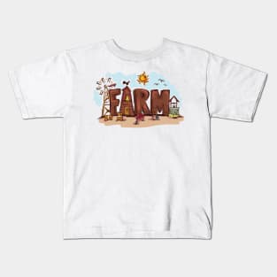 Fun at the Farm Kids T-Shirt